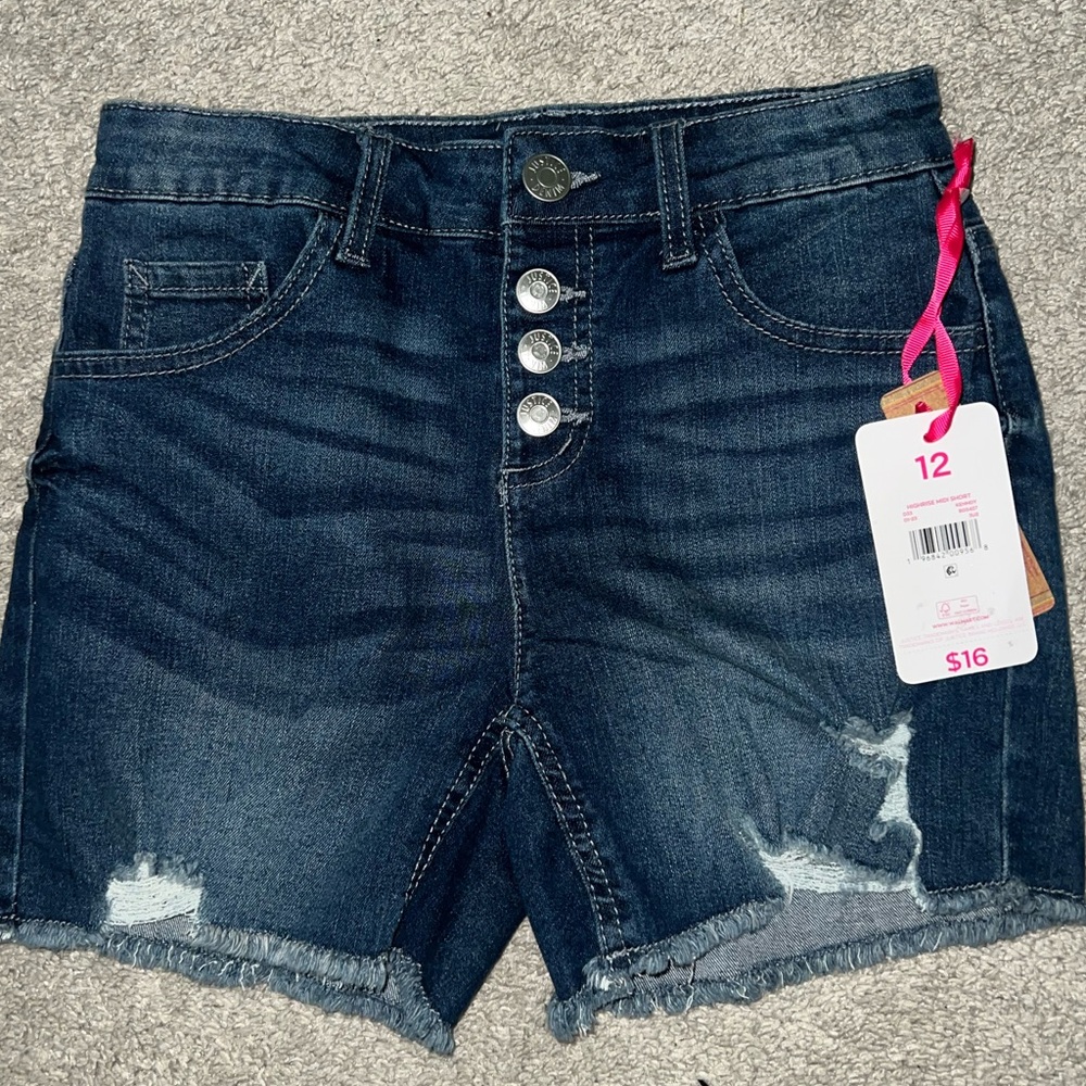 Justice Girls Denim Shorts